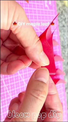 DIY Maple Leaf Decor 🍁✨ (So Pretty!)