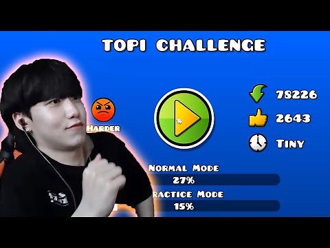 PLAY FAMOUS TOPI CHALLENGES!! | Geometry Dash