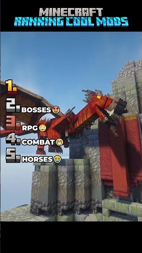 Ranking Cool Minecraft Mods #shorts