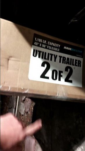 Harbor Freight Utility Trailer