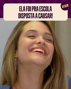 O dia que a Fatinha foi pra escola de minissaia e mudou as regras do colégio! #Malhação #VIVA | Globoplay Novelas