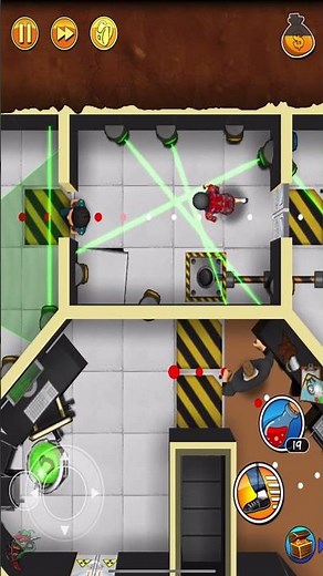 Robbery Bob: Challenge - Level 7 Perfect 100%