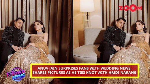 8.4K views · 12 reactions | Gen Z’s favorite singer-songwriter, Anuv Jain, is now married! He tied the knot with his long-time girlfriend, Hridi Narang, and sent social media into a meltdown with his dreamy wedding pictures. Fans can’t keep calm! Stay tuned to see how netizens react! #AnuvJain #HridiNarang #AnuvJainWedding #GulSinger #GenZIcon #WeddingBuzz #Zoom #ZoomTV | Zoom TV | Facebook