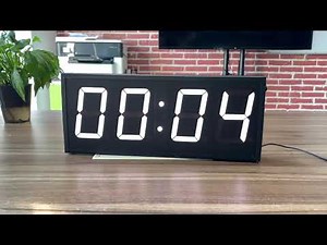 🕒 Modernize Your Timekeeping with the CHEETIE White Countdown Clock Timer