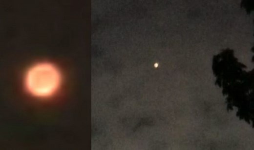 California: Orange orb over Burbank labelled ‘UFO’ by witness