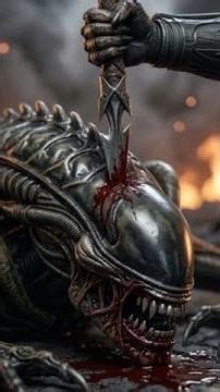 ELITE HUNTRESS: Female Yautja vs Xenomorph | Dark Lore Predator Cinematic #predator