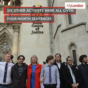 Nine members of climate group Insulate Britain were jailed today for their involvement in the disruptive protets | MyLondon