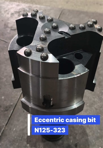 Why are drillers choosing N125-323 eccentric bit for deep piling #piling #constructionsite #borehole #construction #civilengineering