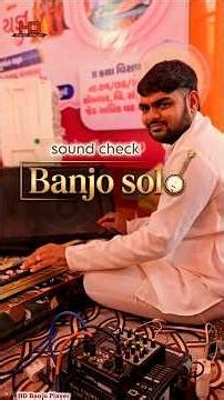 🔊 sound check // raag bheiravi banjo solo 🔥 #music #banjo #shorts