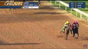 My oh my... a stretch run for the ages in the G2 Fantasy Stakes at Oaklawn Hot Springs between QUIETSIDE and SIMPLY JOKING!! QUIETSIDE secures her spot in the G1 Kentucky Oaks after picking up 100 points for her win in the Fantasy Stakes! 🎀🏇🏆 Congratulations to John Ortiz, Jose Ortiz and owner/breeder Shortleaf Stable!! | Equibase Company