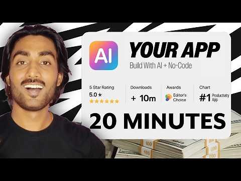 No Coding Required: Build A Mobile App In 20 Minutes With AI