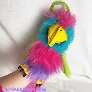 10" the Puppet Company Bird of Paradise Hand Puppet - Etsy Australia