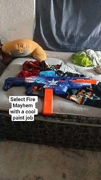 (13+) Nerf Loadout Galactic Commander review (Select fire mayhem) #nerf #nerfnseries