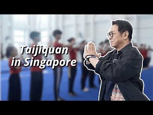Jet Li Visits Singapore’s Taijiquan Athletes