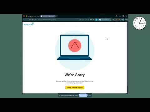 ERRORS on Transunion website, like So Many Other Websites
