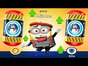 Despicable Me Minion Rush Mime Level Up Costume gameplay walkthrough ios / android