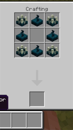 Minecraft me craft a rare Warden spawn egg #minecraft #gaming