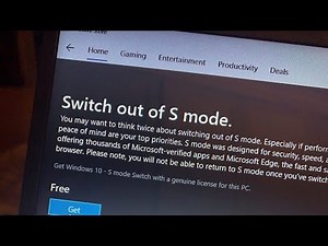 How To Disable S Mode On Windows 10 / Windows 11!