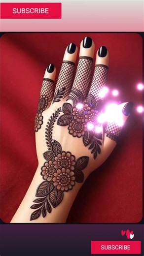 Minimalist Geometric Mehndi Patterns for Modern Office Wear Professional Look Mehandi #lateral name