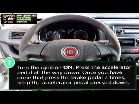 FIAT Doblo Service Light Oil Light Reset