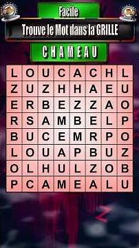 Word Search Expert Level 🧠 Find the hidden word!