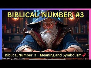 Biblical Number 3 – Meaning and Symbolism 💕