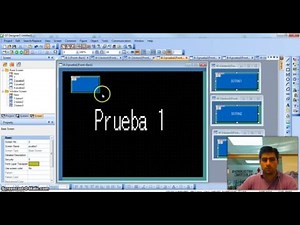 GT DESIGNER 3 BOTONES SOBRE PUESTOS PARA DIFERENTES ACCIONES MITSUBISHI ELECTRIC