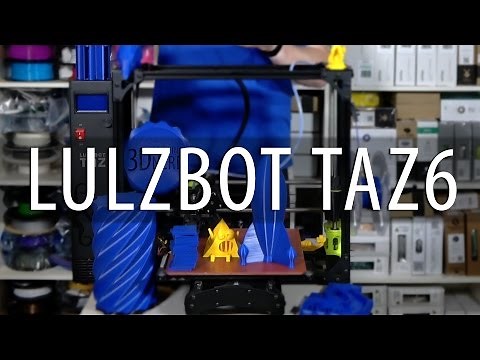 Lulzbot TAZ6 3D Printer Review (Finally!)