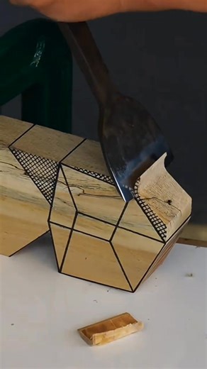 3K views · 19 reactions | Square Box Wood craving! #wood #carpenter #woodworking #woodwork #diy | Woodworking Studio | Facebook