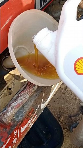 MF 240 Oil Change