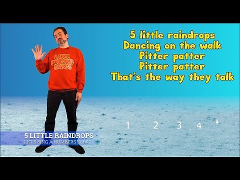 5 Little Raindrops | ASL Songs | Childrens Songs | Learn ASL