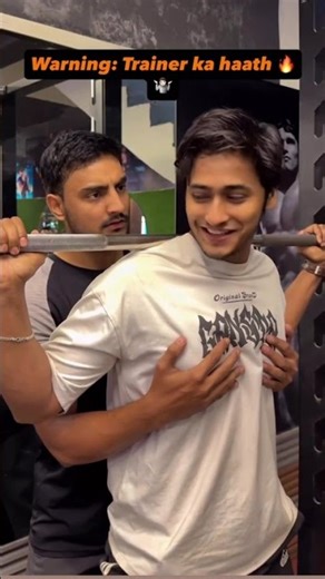 Gym is the only place where you have a good workout 🏋️ #gymbox #hatfieldsquats #halfrack