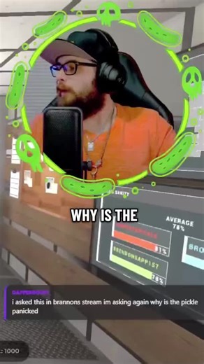 "Why is the pickle panicked?" 😂😂