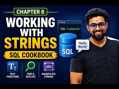Chapter 6: Working with Strings (SQL Cookbook)