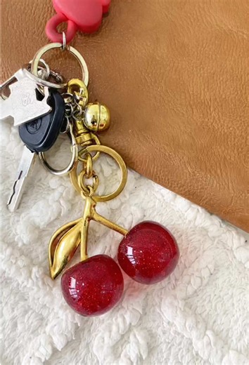 Keychain Ideas for Cherry Lovers