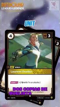 🤯 🤯Champion Deck de Fiora Revelado!! 🤯 Riftbound TCG Spirit Forged. #riftboundtcg #riotgames