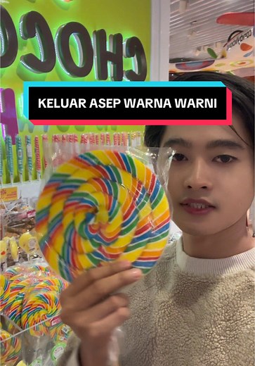Keluarkan Asap Warna-Warni Secara Alami