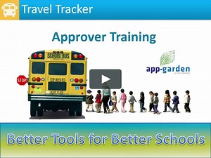 Travel Tracker Training - Travel Tracker Approvers Training