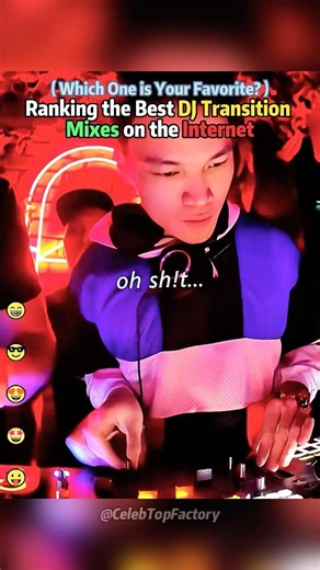Ranking the Best DJ Transition Mixes on the Internet#dj#djtransitions#performance#audition#shorts#u