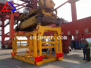 [Hot Item] 20feet 40FT 45foot Fully Automatic Telescopic Container Lifting Spreader for Flat Rack Container