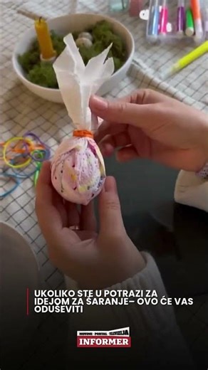 Sjajna ideja za šaranje jaja! Pogledajte tehniku koja sve ostavlja bez daha! 🥚😍