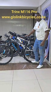 3.9K views · 30 reactions | Trinx M116 Pro mountain bike for sale in kenya www.glolinkbicycles.co.ke aluminium frame,7x3 shimano, quick release ksh. 45k only,, | Glolink Bikes | Facebook