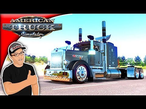 American Truck Simulator Mods Outlaw Custom Peterbilt Mod Review