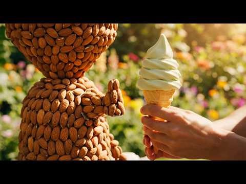 Would You Try This Ice Cream Cone? 🍦 ASMR Filling Sounds