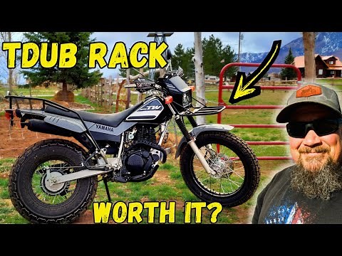 TW200 Front Rack That Actually Looks Good