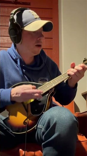 OZZY "Over the Mountain" on a mandolin