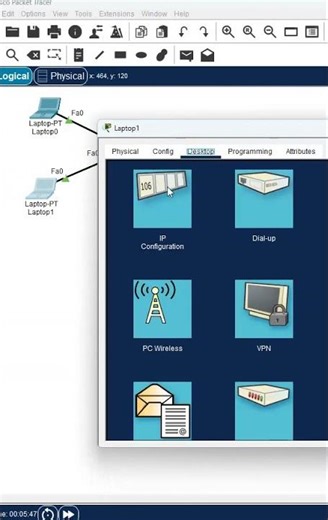 4.Testing DHCP Server is working or not in CISCO Packet Tracer