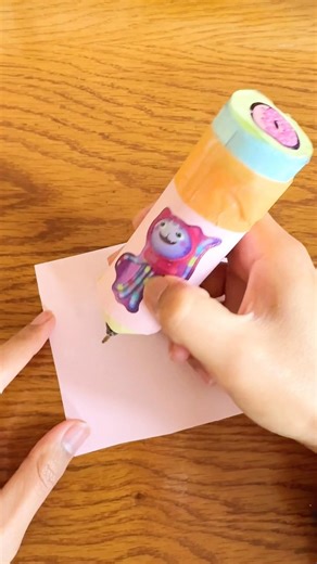 DIY big pencil ✏️ #diy #art #trend #craft #papercraft #pencil #shorts #viral #trend #create #ideas