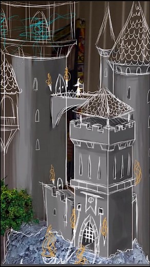 DIY Miniature Castle - Making over 2500 Bricks | Diorama Ideas