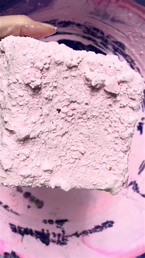 Jumbo Pink Gym Chalk Crushing ASMR